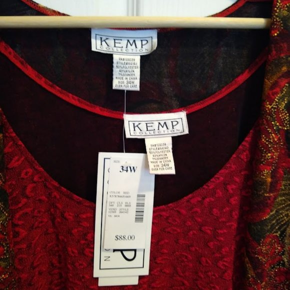 NWT Kemp 2 Piece Jacket Dress 34W - Picture 2 of 13